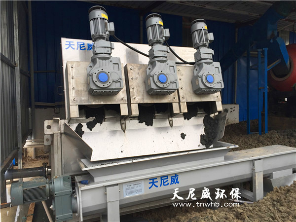 403型疊螺汙泥脫水機